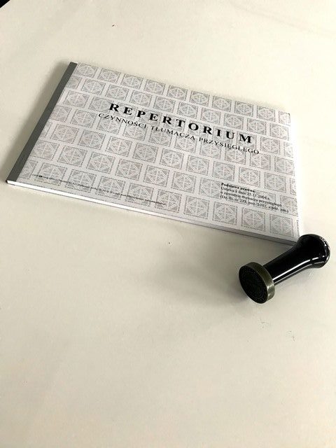 tłumaczenie dokumentów urzędowych - repertorium tłumacza poświadczonego