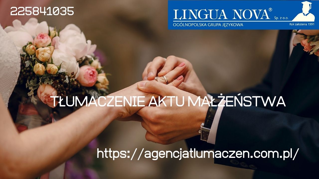 Tłumaczenie Aktu Małżeństwa – dlaczego nie warto tego robić za granicą?