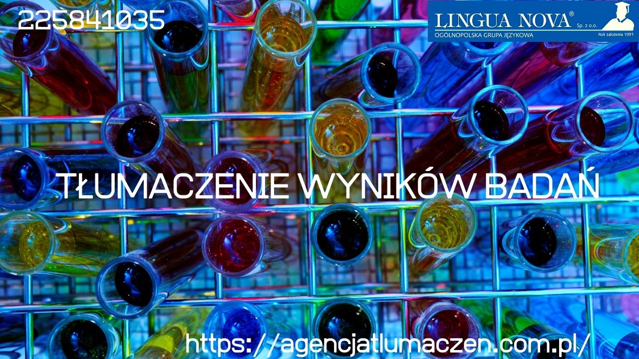 Tłumaczenie wyników badań