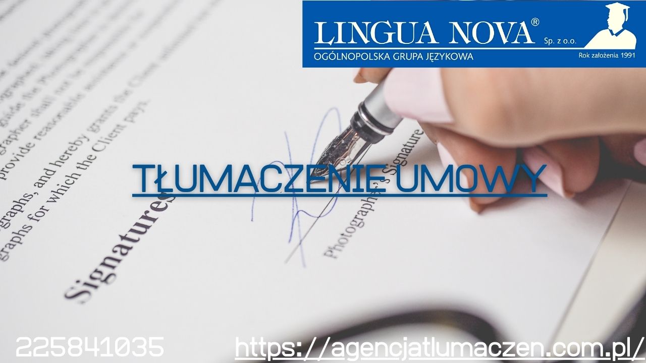 Tłumaczenie umów