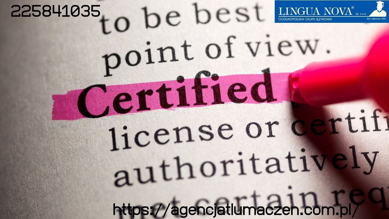 Certified translation, sworn translation or court translation