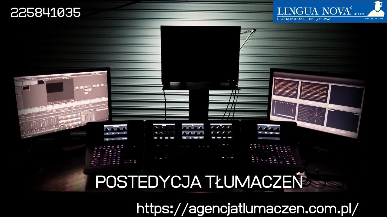 Postedycja tłumaczeń