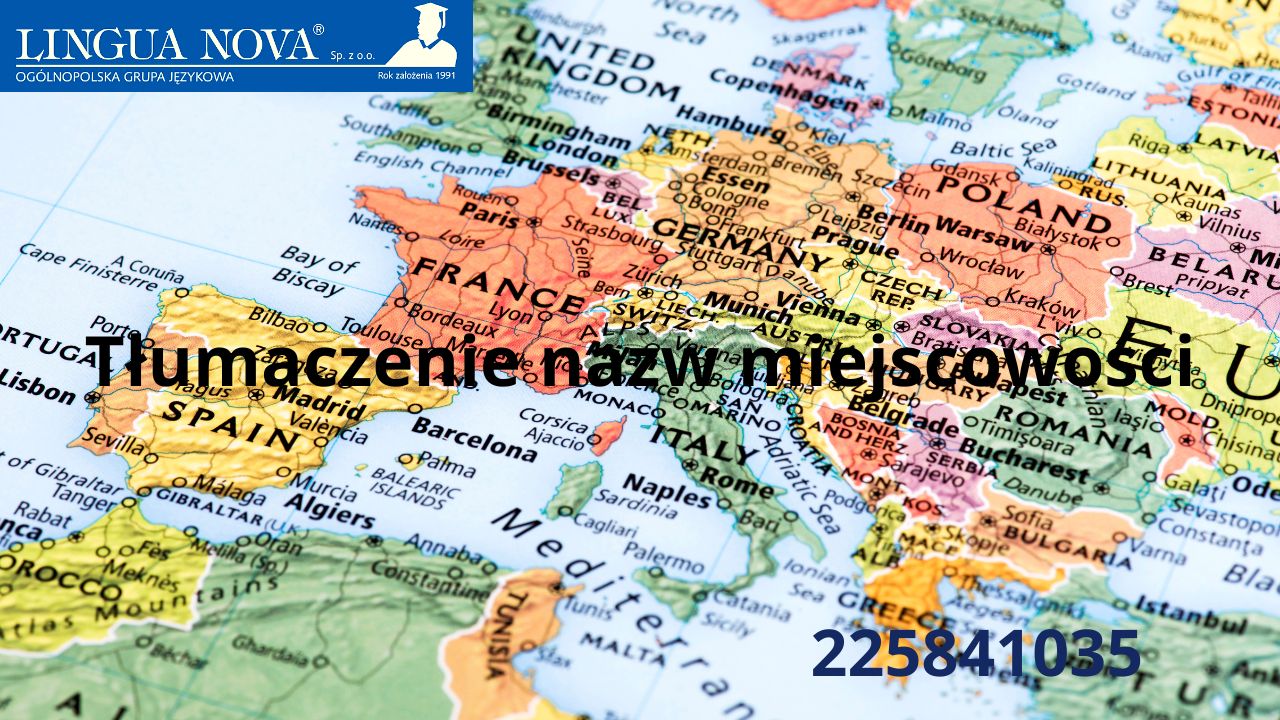 Tłumaczenie nazw miejscowości