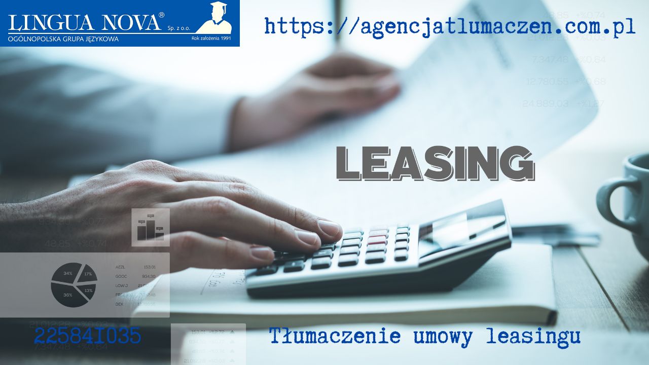 Tłumaczenie umowy leasingu
