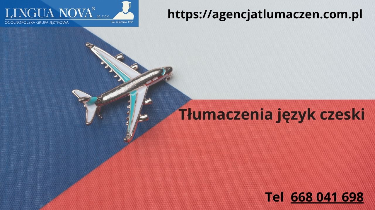 Tłumaczenia języka czeskiego