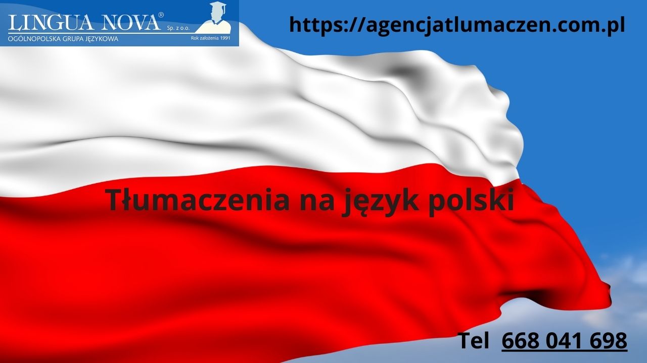 Tłumaczenia na język polski