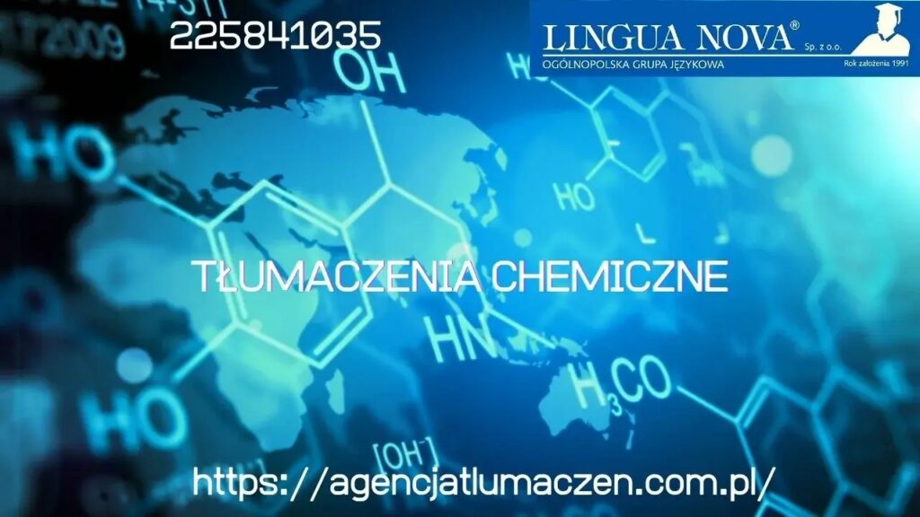 tłumaczenie dla branży chemicznej