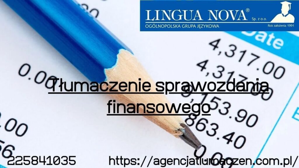 tłumaczenia dla instytucji finansowych